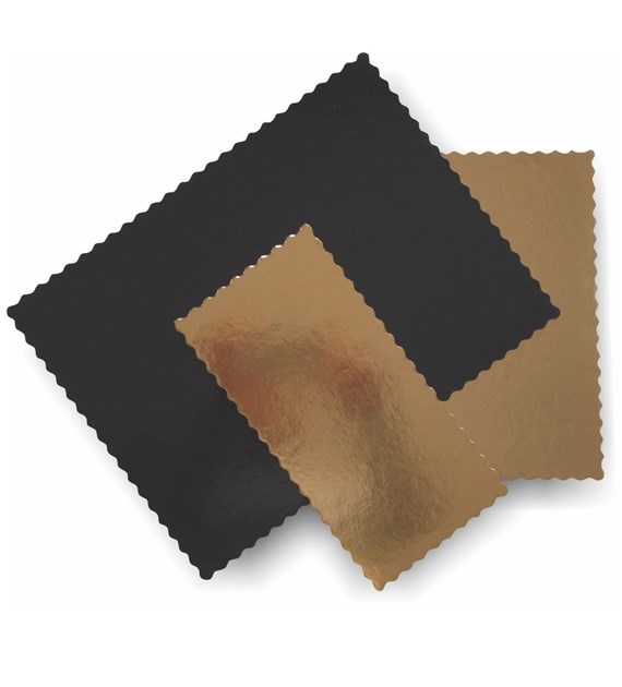 PODKŁAD PROSTOKĄTNY ZŁOTY GRUBY 36x46cm 2400g KARBOWANY (_/1/25)