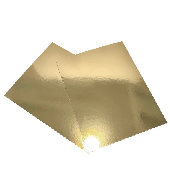 PODKŁAD PROSTOKĄTNY ZŁOTY GRUBY 36x46cm 2400g KARBOWANY (_/1/25)