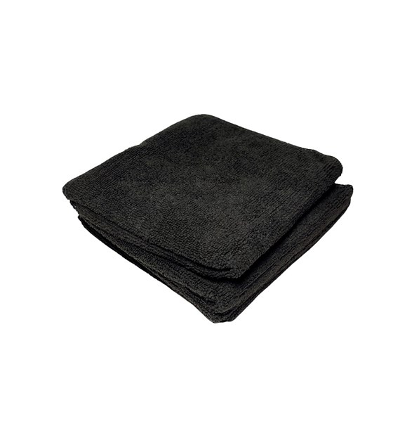 Ścierka z mikrofibry CZARNA 32x32cm (_/24/5)