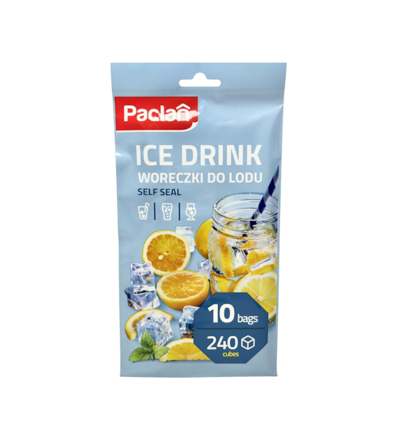 Paclan Woreczki do lodu 240 kostek (_/50/10x24)