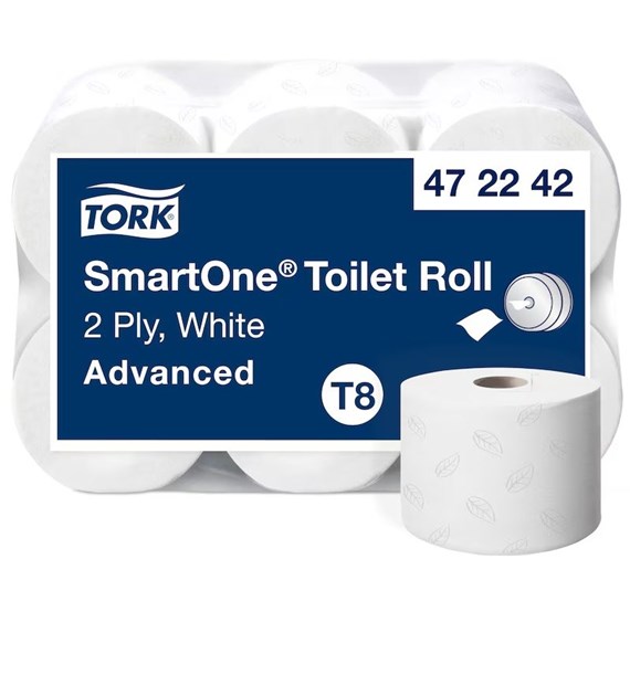 TORK Papier toaletowy SMARTONE T8 2-W 207m (_/1/6)
