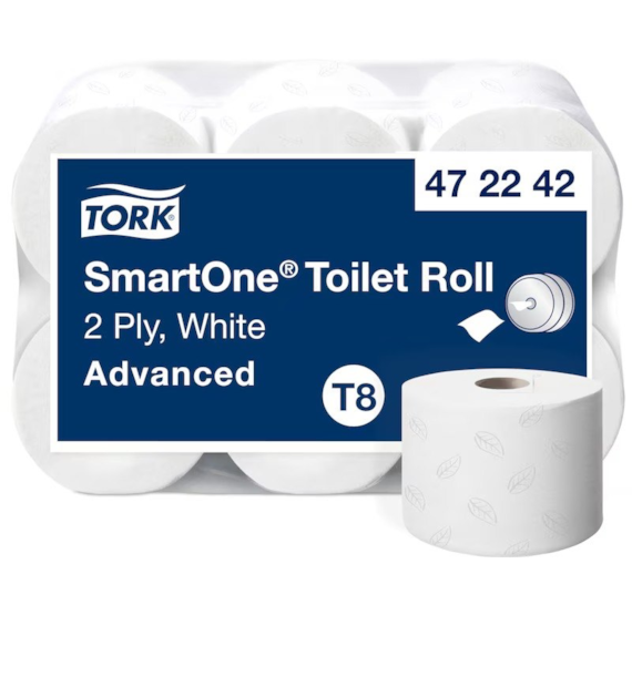 TORK Papier toaletowy SMARTONE T8 2-W 207m (_/1/6)
