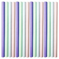 SŁOMKA BUBBLE TEA papierowa fi12mm, 20cm PALETA BARW (_/8/200)