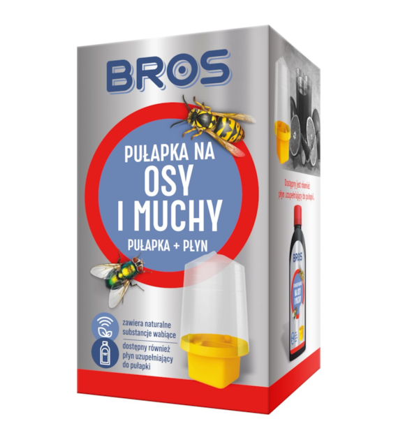 BROS pułapka z płynem ma osy i muchy (_/10/1)