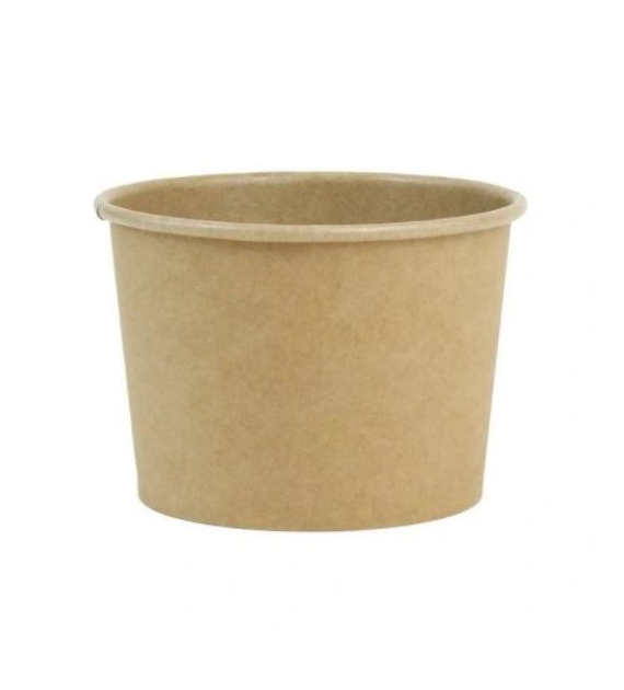 Miska papierowa KRAFT fi120mm 600ml (16/12/50)