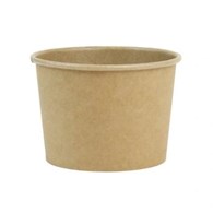 Miska papierowa KRAFT fi120mm 600ml (16/12/50)