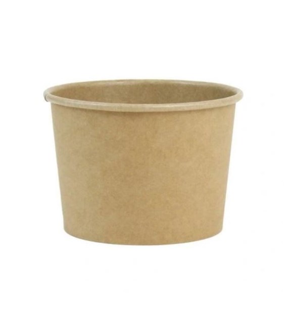 Miska papierowa KRAFT fi120mm 600ml (16/12/50)