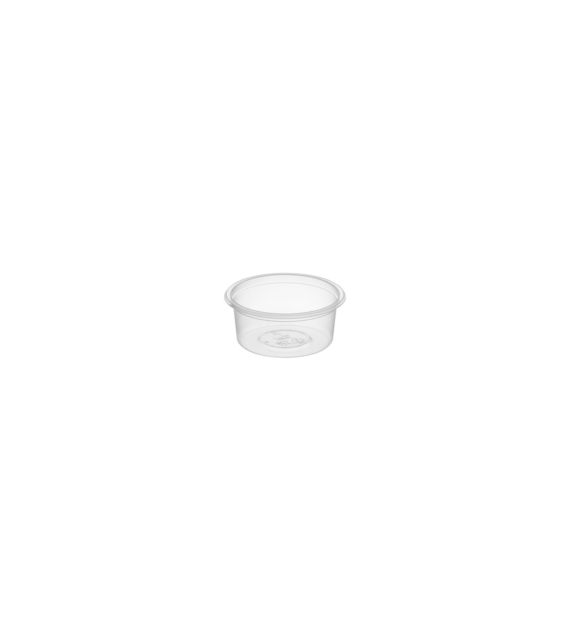 (REUSE) Pojemnik na sos okrągły 50ml TRANSPARENTNY (32/20/100)