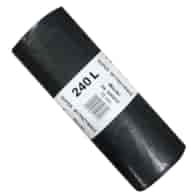 Worki na odpady 240L LDPE 40mic czarne IR (80/10/10)