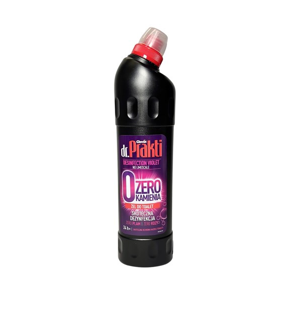 DR. PRAKTI Żel do toalet WC ZERO KAMIENIA VIOLET 750ml (_8/1)
