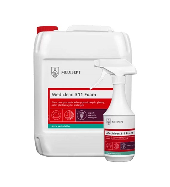 MEDISEPT Mediclean 311 Foam pianka do mycia łazienek 5 L (_/1/1)