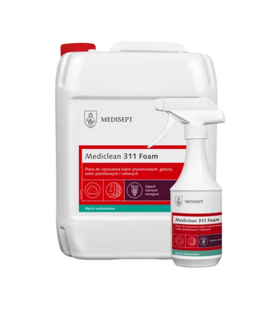 MEDISEPT Mediclean 311 Foam pianka do mycia łazienek 5 L (_/1/1)