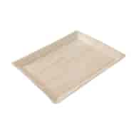 Taca z liścia palmowego 325x270mm PŁASKA (_/4/25)