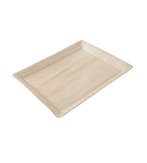 Taca z liścia palmowego 325x270mm PŁASKA (_/4/25)