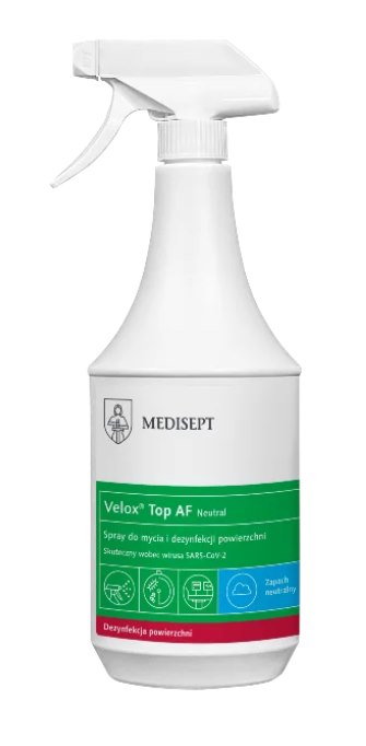 MEDISEPT Velox Top AF płyn do mycia i dezynfekcji powierzchni NEUTRALNY 1L (_/12/1)