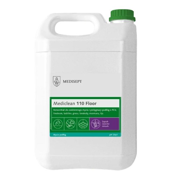 MEDISEPT Mediclean 110 Floor do mycia podłóg OWOCE LEŚNE 5L (_1/1)
