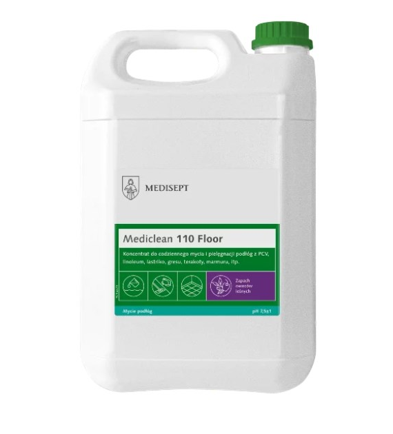 MEDISEPT Mediclean 110 Floor do mycia podłóg OWOCE LEŚNE 5L (_1/1)