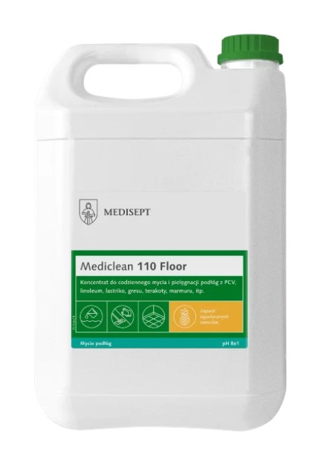 MEDISEPT Mediclean 110 Floor do mycia podłóg EGZOTYCZNE OWOCE 5L (_1/1)
