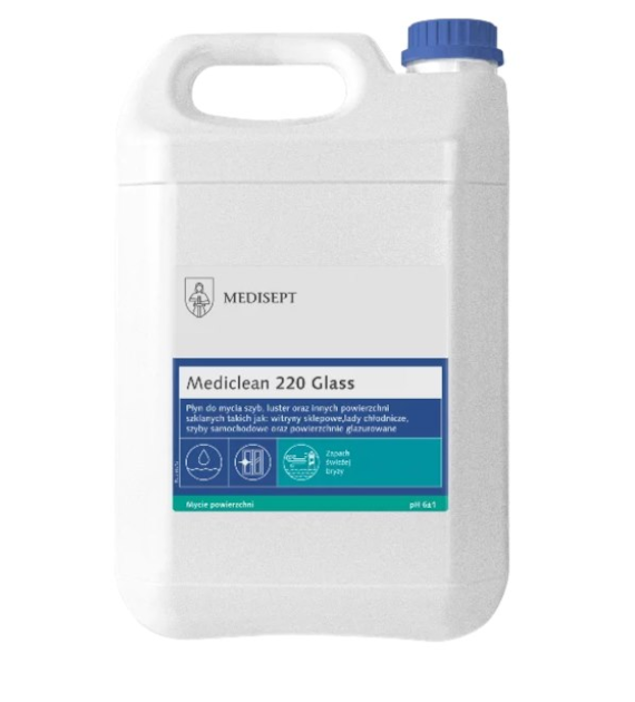 MEDISEPT Mediclean 220 Glass do mycia szyb 5L (_1/1)