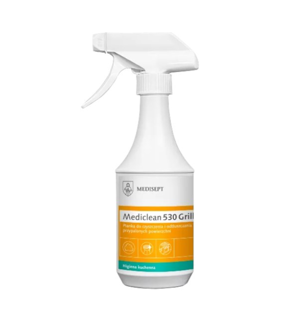 MEDISEPT Mediclean 530 Grill do przypalonych powierzchni 500ml (60/12/1)