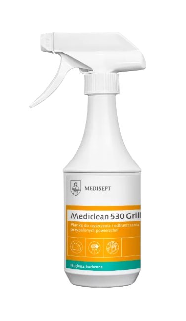 MEDISEPT Mediclean 530 Grill do przypalonych powierzchni 500ml (60/12/1)