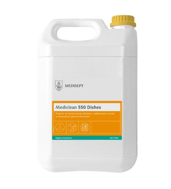 MEDISEPT Mediclean 550 Dishes nabłyszczacz do zmywarek 5L (_/1/1)