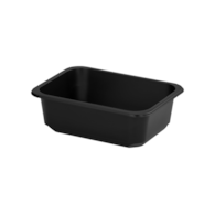 (REUSE) POJEMNIK DO ZGRZEWU T-1 187x137x60 CZARNY (42(48)/6/50)