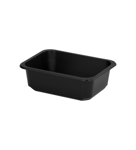 (REUSE) POJEMNIK DO ZGRZEWU T-1 187x137x60 CZARNY (42(48)/6/50)