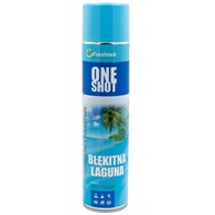 FRESHTEK ONE SHOT Odświeżacz powietrza Błękitna laguna 600ml (_/12/1)