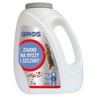 BROS Ziarno na myszy i szczury 1kg (_/6/1)