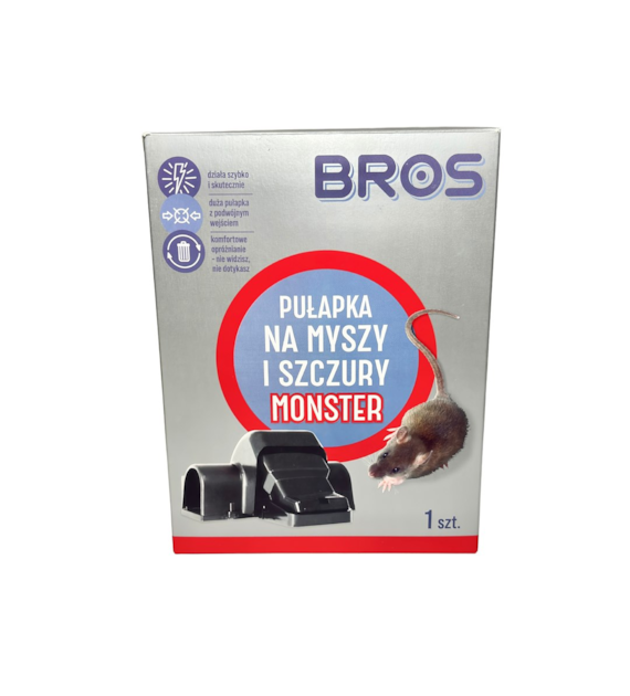 BROS Pułapka na myszy i szczury MONSTER (_/6/1)