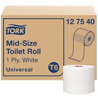 TORK papier toaletowy MID-SIZE T6 135m 1-w (27rol)