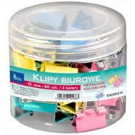 KLIPS 15mm kolorowe 60szt