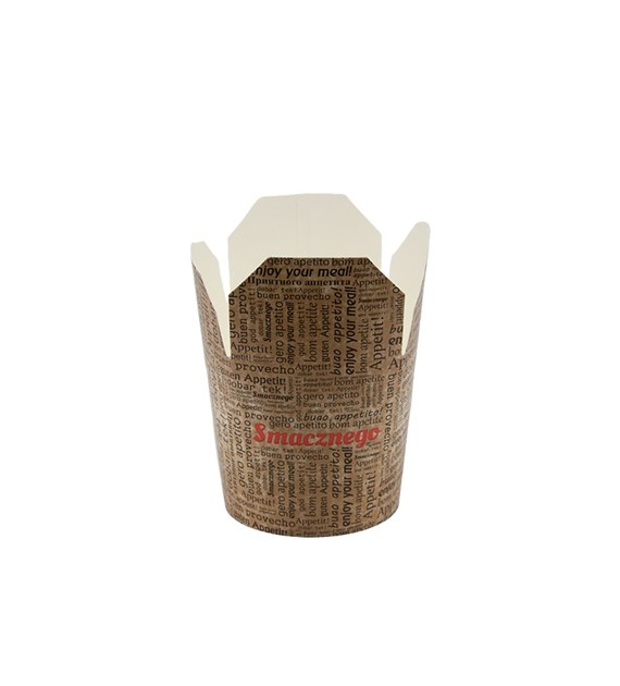 KRAM KEBAB BOX 500ml Nadruk SMACZNEGO (_/10/50)