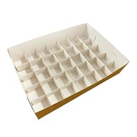 Przegrody do pudełka catering set 35 sztuk (50zestawów)