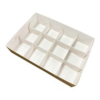 Przegrody do pudełka catering set 12 sztuk (50zestawów)