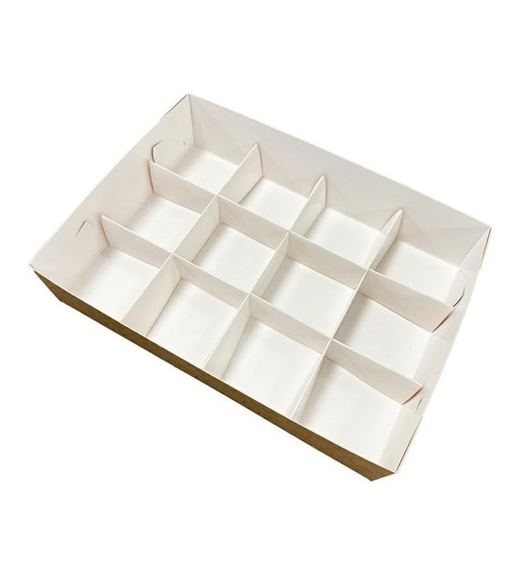 Przegrody do pudełka catering set 12 sztuk (50zestawów)