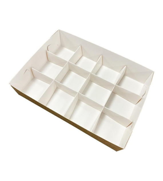 Przegrody do pudełka catering set 12 sztuk (50zestawów)