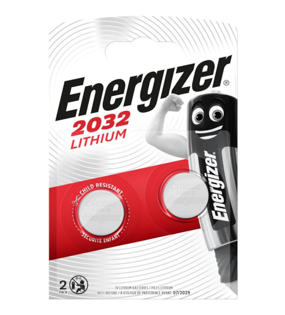 Baterie ENERGIZER CR2032 litowa 2szt