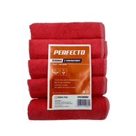 PERFECTO ścierka z mikrofibry 30x30 CZERWONA (77/20/5)