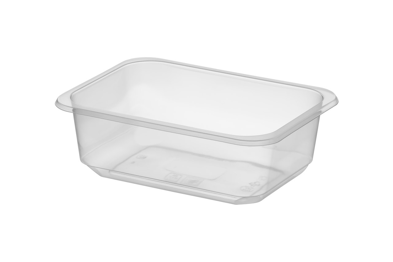 (REUSE) POJEMNIK DO ZGRZEWU T-1 187x137x60 TRANSPARENTNY (25(30)/6/50)