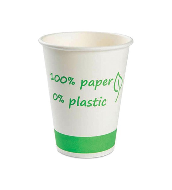 (EKO) Love Nature kubek papierowy 0% PLASTIC 300ml (20/20/50)