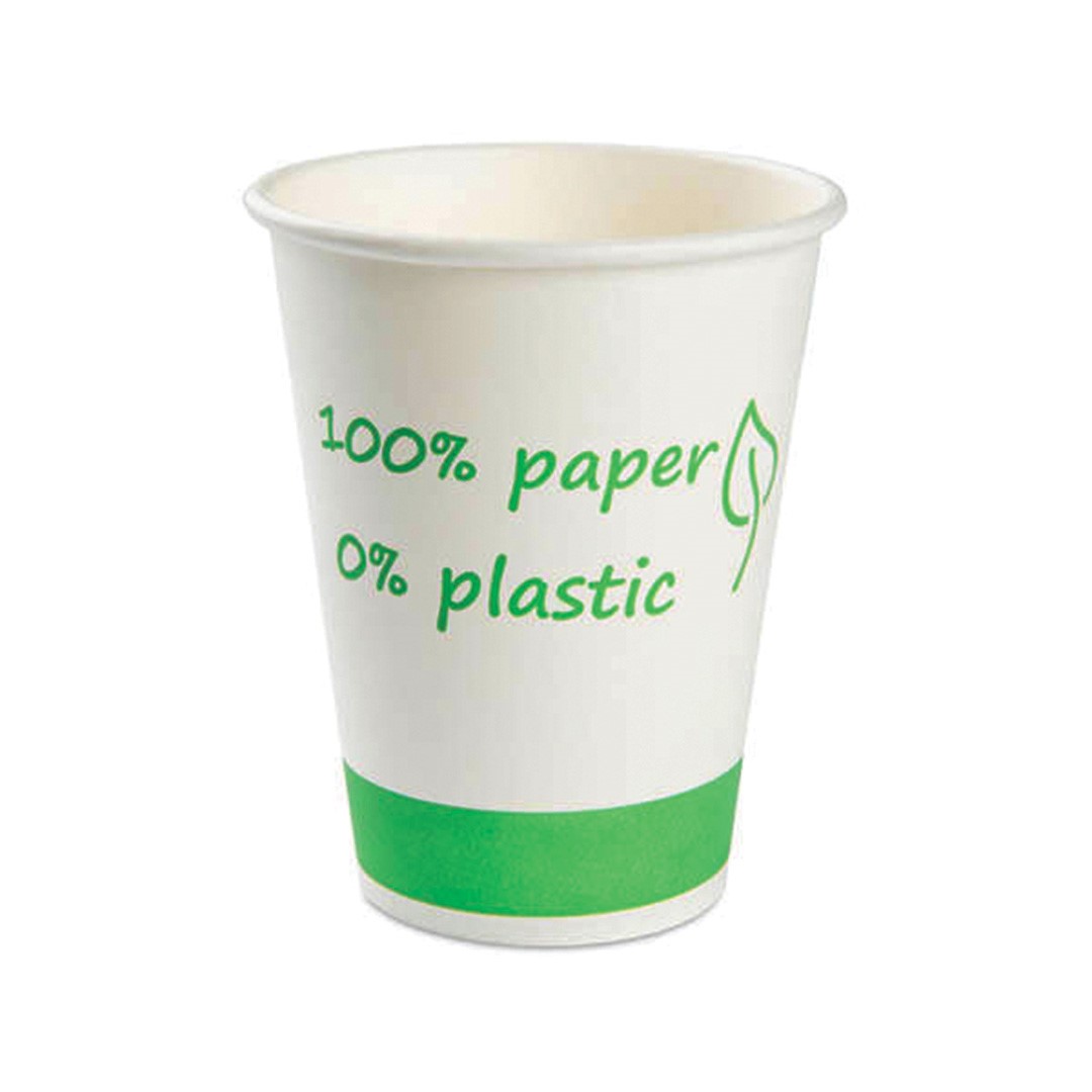 (EKO) Love Nature kubek papierowy 0% PLASTIC 300ml (20/20/50)