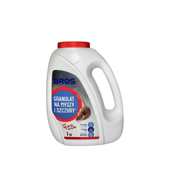BROS Granulat na myszy i szczury 1kg (_/6/1)