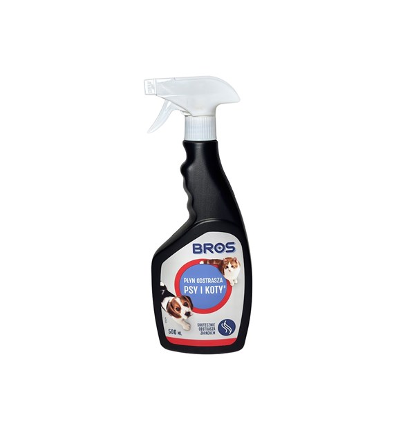 BROS Płyn odstrasza psy i koty 500ml (_/6/1)