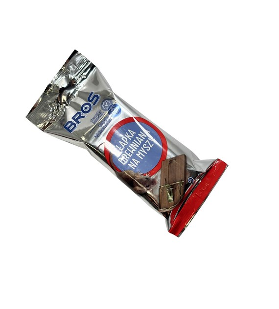 BROS Łapka na myszy drewniana (_/30/2)