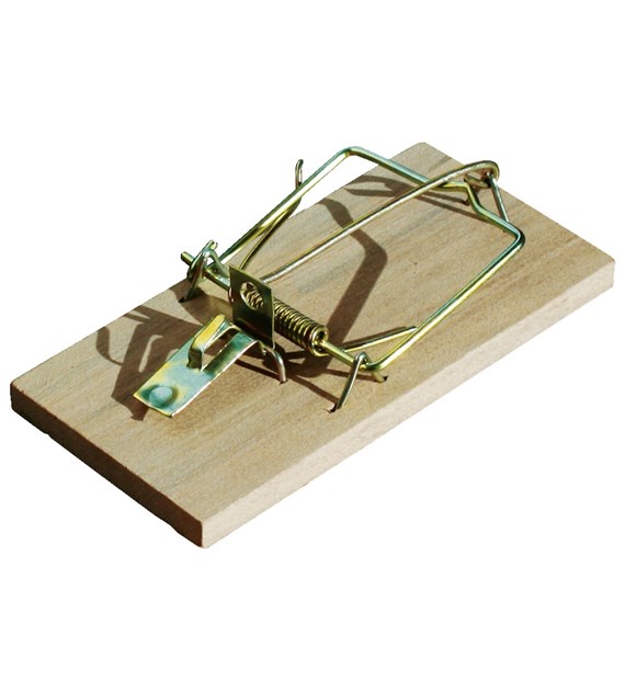 BROS Łapka na myszy drewniana (_/30/2)