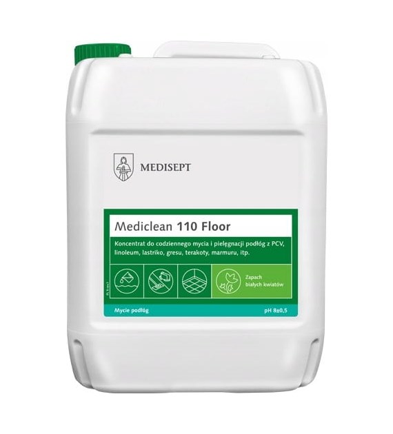 MEDISEPT Mediclean 110 Floor do mycia podłóg BIAŁE KWIATY 5L (_1/1)