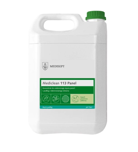 MEDISEPT Mediclean 113 Panel do mycia podłóg laminowanych oraz drewnianych lakierowanych 5L (_1/1)