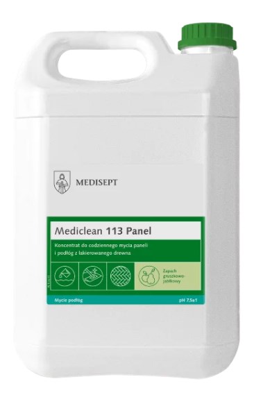MEDISEPT Mediclean 113 Panel do mycia podłóg laminowanych oraz drewnianych lakierowanych 5L (_1/1)